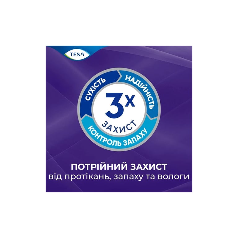 Підгузки для дорослих Tena Pants Plus Night Extra Large 10 шт (7322542133569) - фото 6