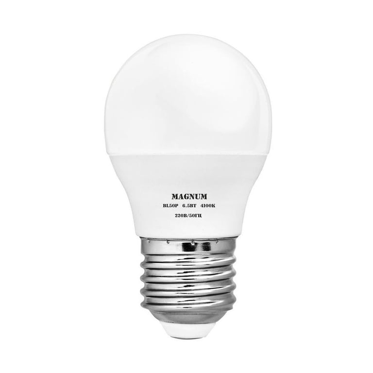 Лампочка MAGNUM BL50P 6,5Вт 4100K 220В E27 (90020572) - фото 1