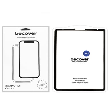 Скло захисне BeCover 10D Apple iPad Pro 12.9 2020/2021/2022 Black (710574) - фото 1