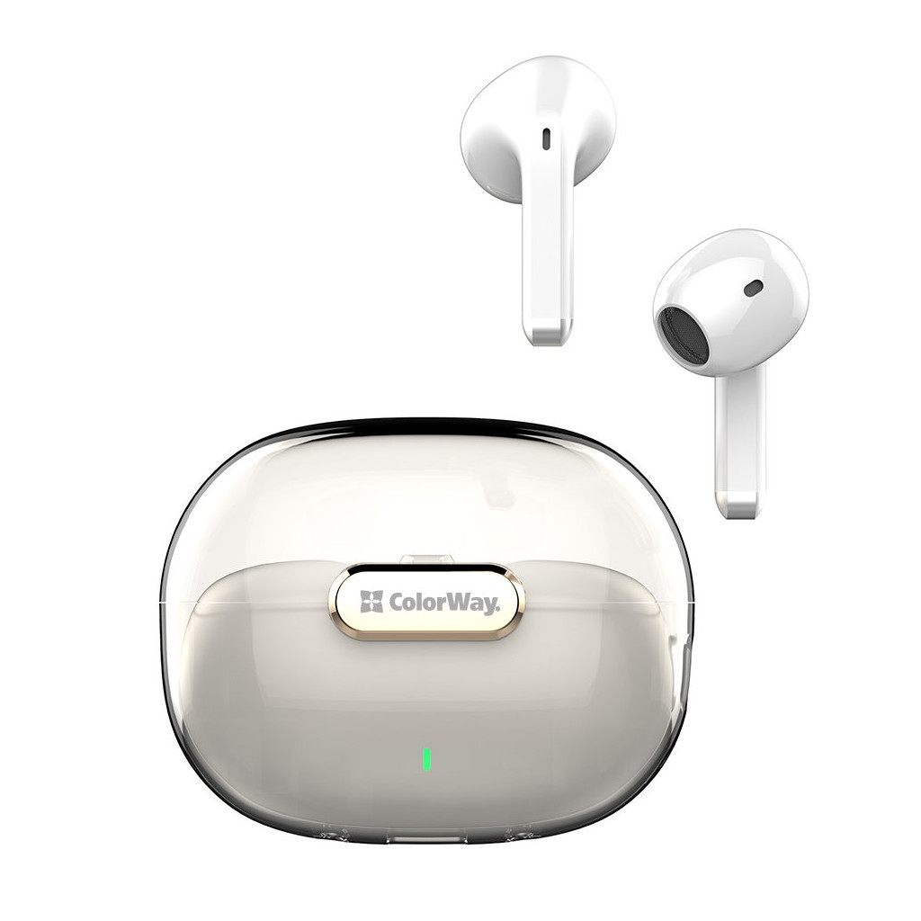 Навушники ColorWay Slim TWS-2 Earbuds White (CW-TWS2WT) - фото 1