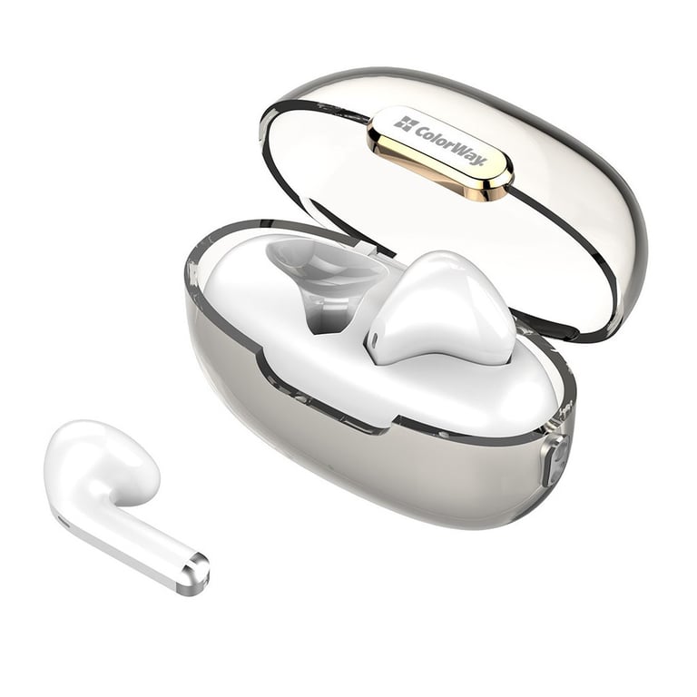 Навушники ColorWay Slim TWS-2 Earbuds White (CW-TWS2WT) - фото 2