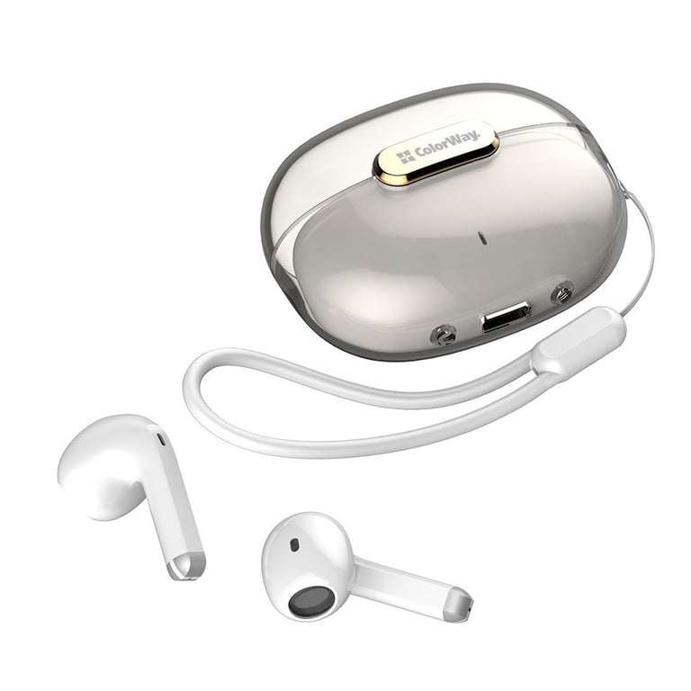 Навушники ColorWay Slim TWS-2 Earbuds White (CW-TWS2WT) - фото 3