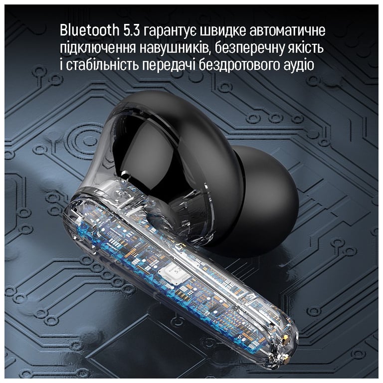 Навушники ColorWay TWS-3 Earbuds Black (CW-TWS3BK) - фото 11