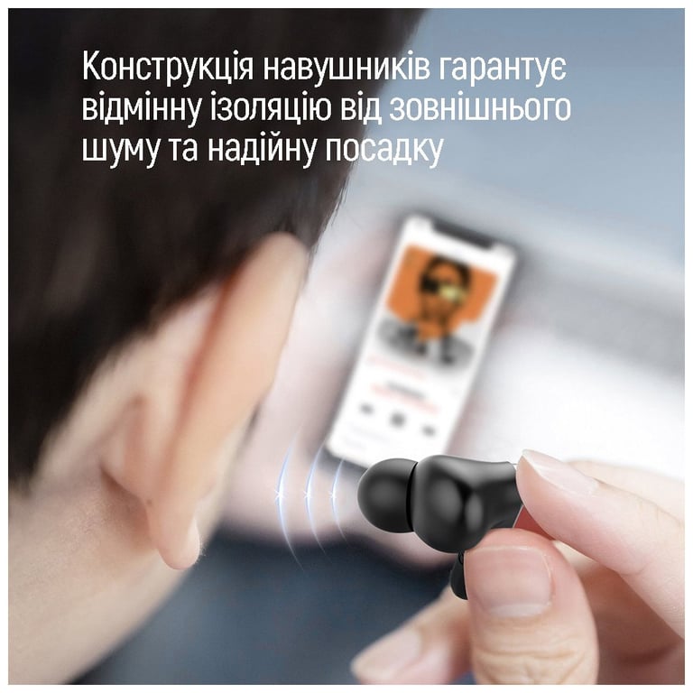 Навушники ColorWay TWS-3 Earbuds Black (CW-TWS3BK) - фото 12