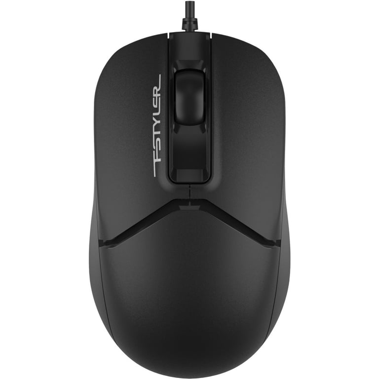 Мишка A4Tech FM12ST USB Black (4711421990271) - фото 1