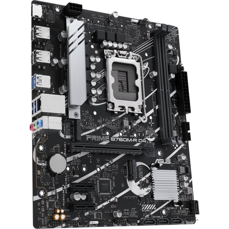 Материнська плата ASUS PRIME B760M-R D4 - фото 3