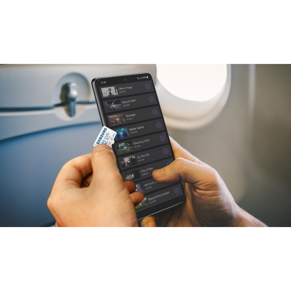 Карта пам'яті Samsung microSDXC 256GB C10 UHS-I R130MB/s Evo Plus + SD (MB-MC256KA/EU) - фото 1