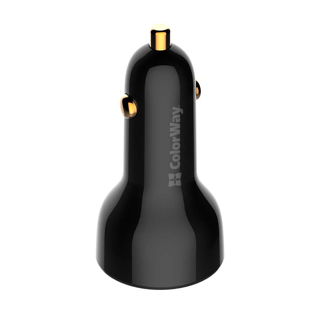 Зарядний пристрій ColorWay Power Delivery PPS USB (USB-A + USB-C) (100W) Black (CW-CHA044PD-BK) - фото 3 Зарядний пристрій ColorWay Power Delivery PPS USB (USB-A + USB-C) (100W) Black (CW-CHA044PD-BK) - фото 3