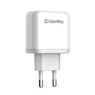 Зарядний пристрій ColorWay Power Delivery Port PPS USB (Type-C PD+ USB QC3.0) (45W) white (CW-CHS042PD-WT) - фото 6