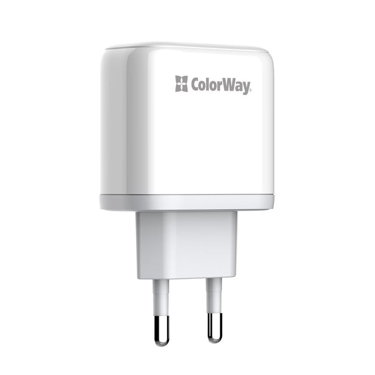 Зарядний пристрій ColorWay Power Delivery Port PPS USB (Type-C PD+ USB QC3.0) (45W) white (CW-CHS042PD-WT) - фото 6