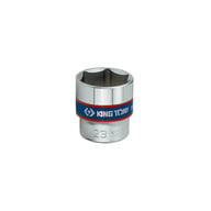 Головка торцева KING TONY 3/8" 20 мм шестигранна (333520M) - фото 1