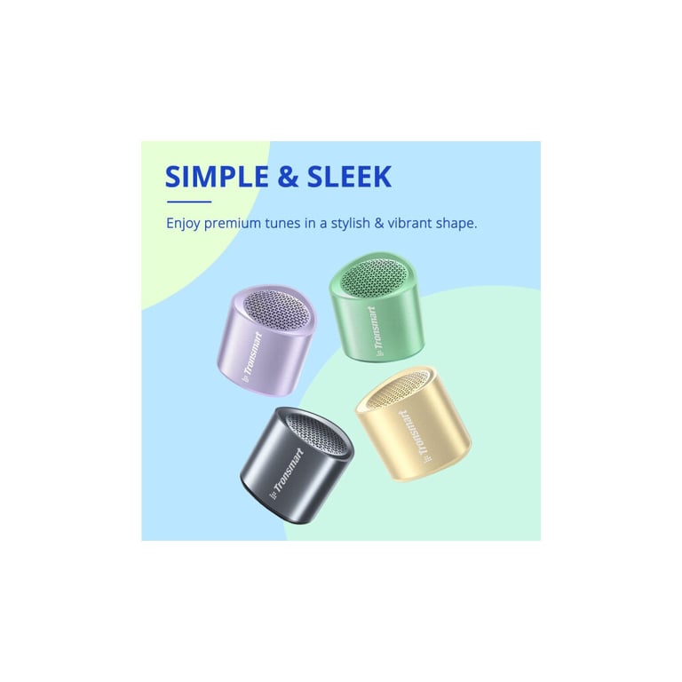 Акустична система Tronsmart Nimo Mini Speaker Gold (985908) - фото 8