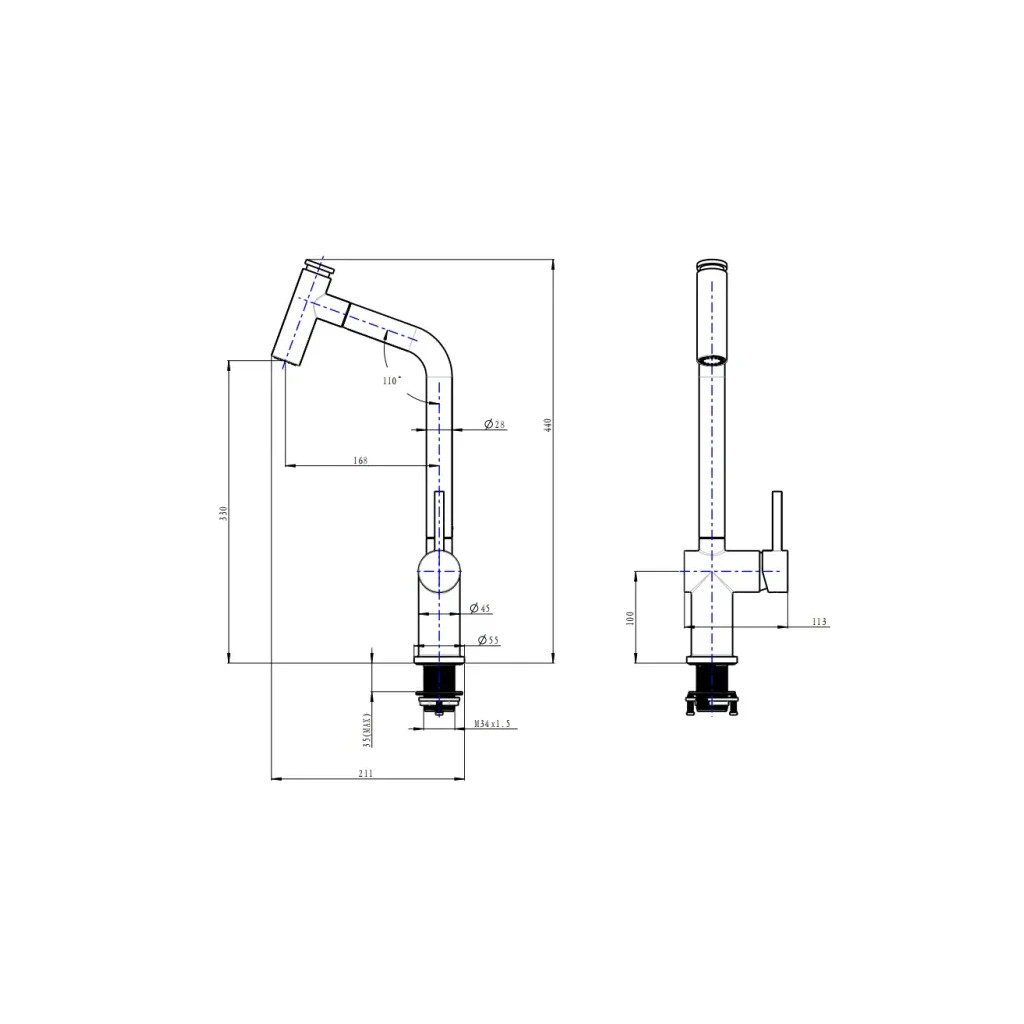 Змішувач Nett FBS-44 - фото 2 Змішувач Nett FBS-44 - фото 2