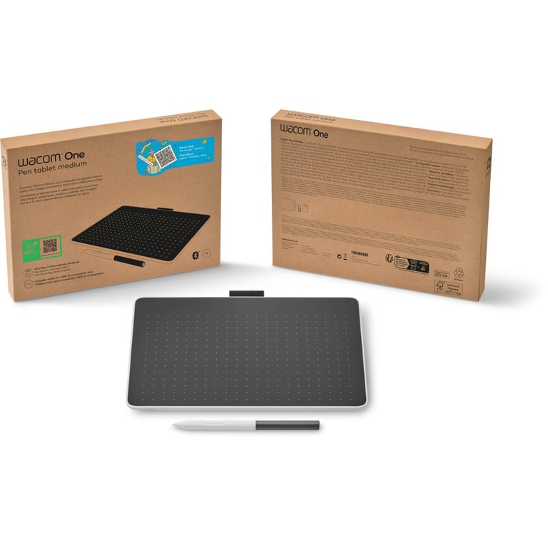 Графічний планшет Wacom One M Bluetooth (CTC6110WLW1B) - фото 10