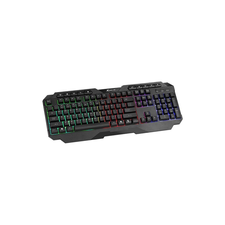 Клавіатура Xtrike ME KB-306 LED USB UA Black (KB-306UA) - фото 2