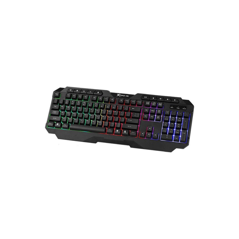 Клавіатура Xtrike ME KB-306 LED USB UA Black (KB-306UA) - фото 4