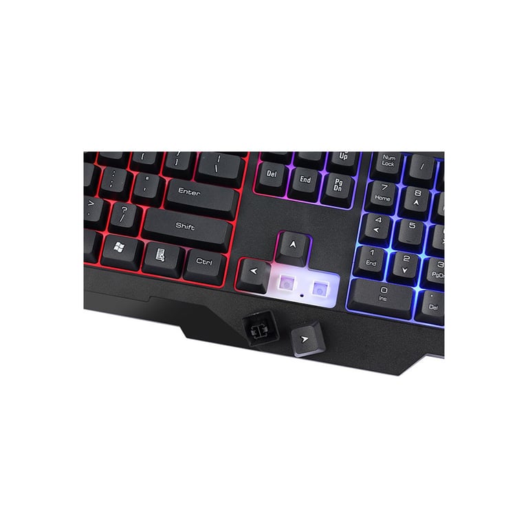 Клавіатура Xtrike ME KB-306 LED USB UA Black (KB-306UA) - фото 6