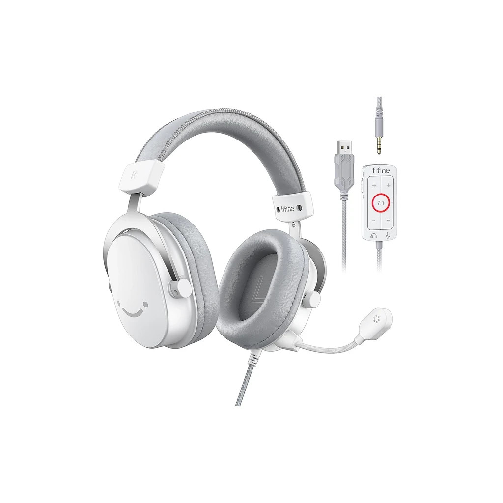 Навушники Fifine H9W White (H9W) Навушники Fifine H9W White (H9W)