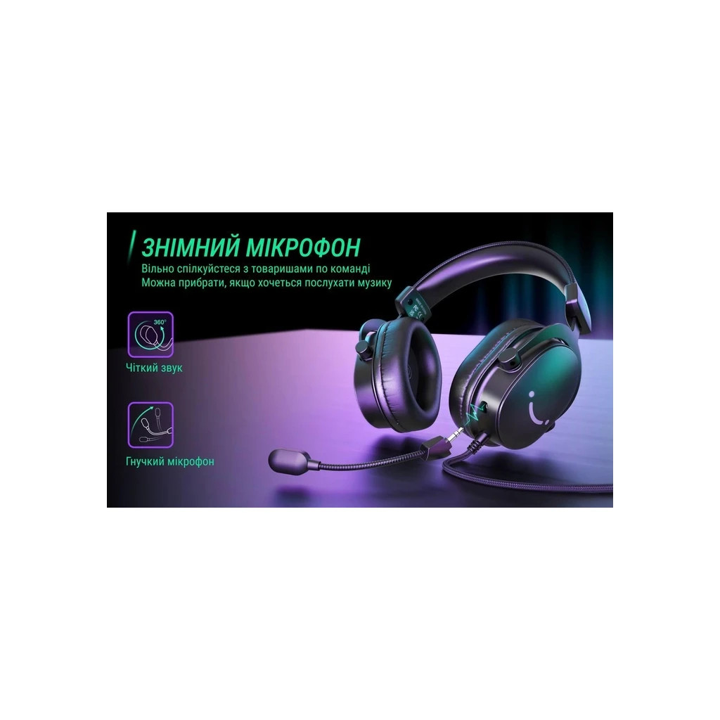 Навушники Fifine H9W White (H9W) - фото 10 Навушники Fifine H9W White (H9W) - фото 10