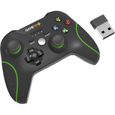 Геймпад GamePro MG650B PS3/Android Wireless Black/Green (MG650B) - фото 1