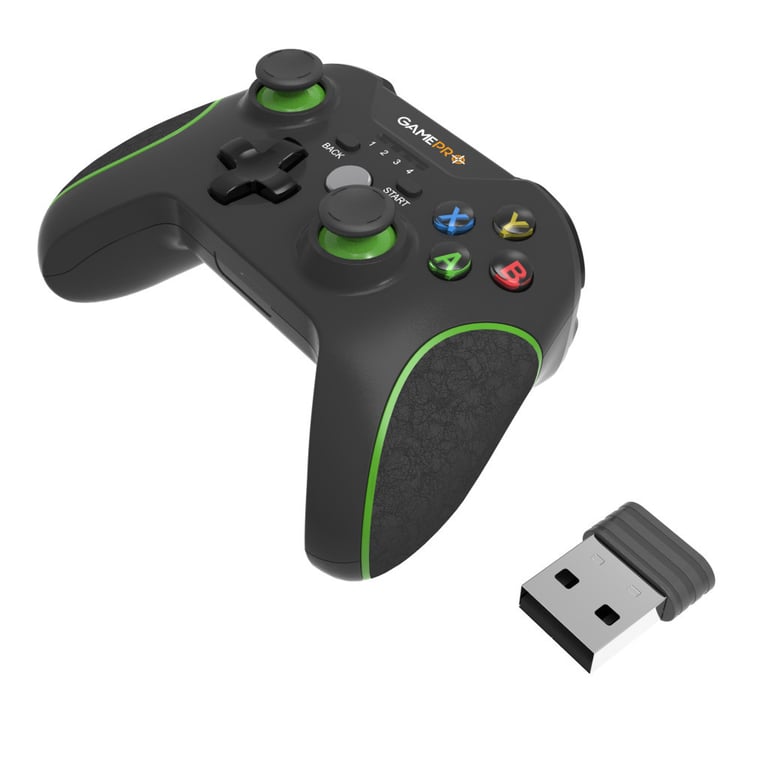 Геймпад GamePro MG650B PS3/Android Wireless Black/Green (MG650B) - фото 2