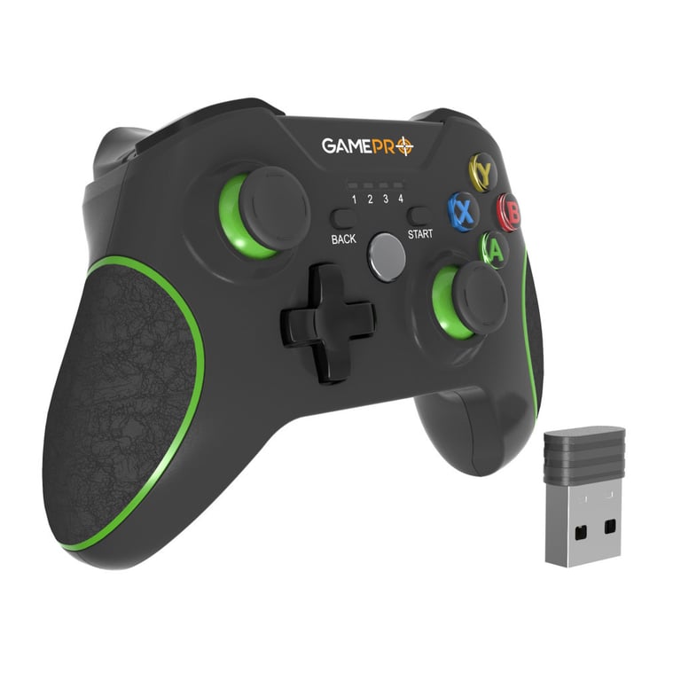 Геймпад GamePro MG650B PS3/Android Wireless Black/Green (MG650B) - фото 3