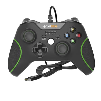 Геймпад GamePro MG450B PC/PS3/Android Black-Green (MG450B) - фото 1