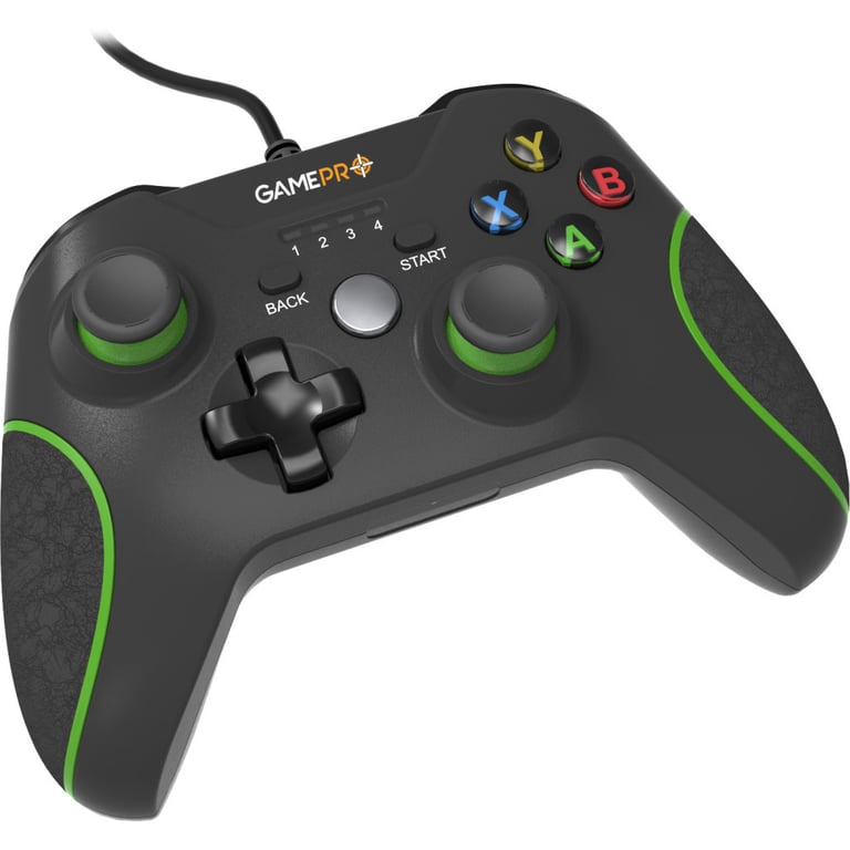 Геймпад GamePro MG450B PC/PS3/Android Black-Green (MG450B) - фото 2