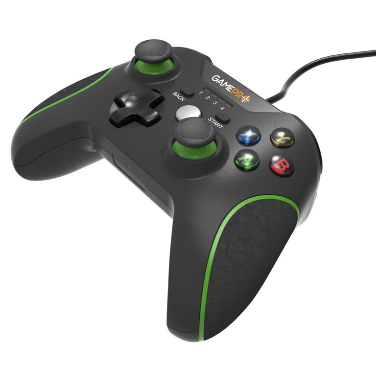 Геймпад GamePro MG450B PC/PS3/Android Black-Green (MG450B) - фото 3