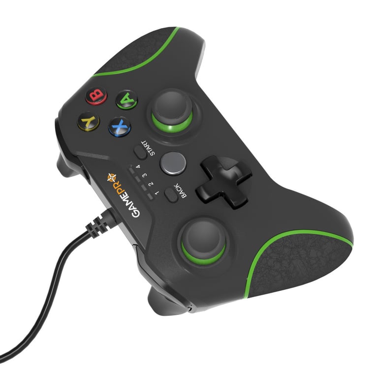 Геймпад GamePro MG450B PC/PS3/Android Black-Green (MG450B) - фото 5