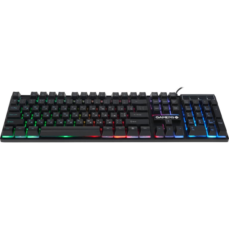Клавіатура GamePro GK296 USB Black (GK296) - фото 2