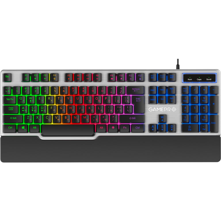 Клавіатура GamePro GK599 Stinger USB Grey (GK599) - фото 1