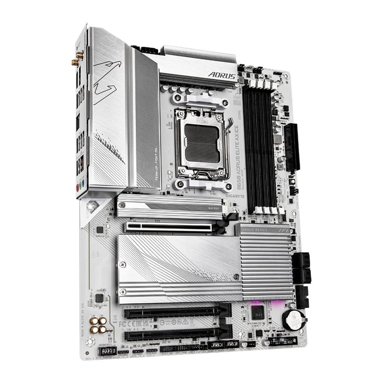 Материнська плата GIGABYTE B650 AORUS ELITE AX ICE (B650 A ELITE AX ICE) - фото 2