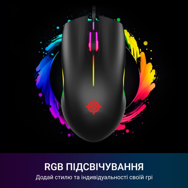 Мишка GamePro GM117 USB Black (GM117) - фото 4