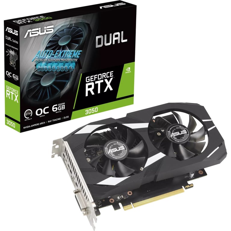 Відеокарта ASUS GeForce RTX3050 6Gb DUAL OC (DUAL-RTX3050-O6G) - фото 12
