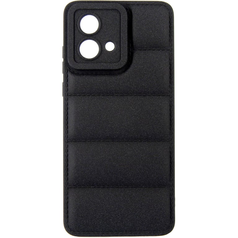 Чохол до мобільного телефона Dengos Soft Motorola G84 (black) (DG-TPU-SOFT-41) - фото 1