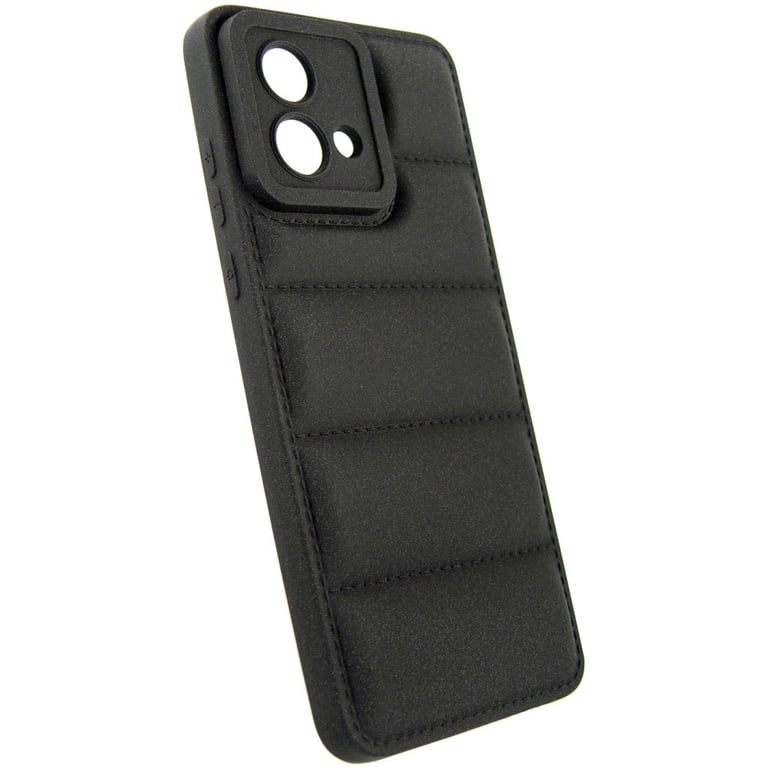 Чохол до мобільного телефона Dengos Soft Motorola G84 (black) (DG-TPU-SOFT-41) - фото 2