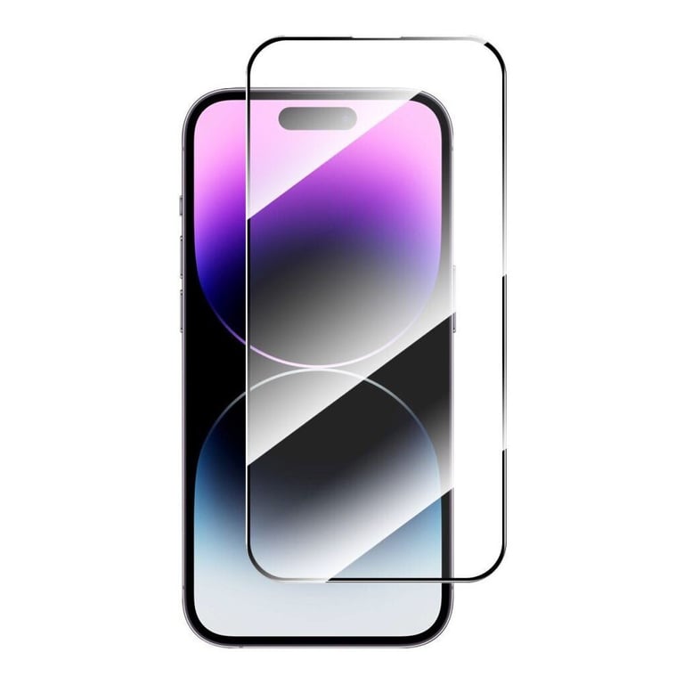 Скло захисне BeCover Apple iPhone 15 Pro Black (710593) - фото 2