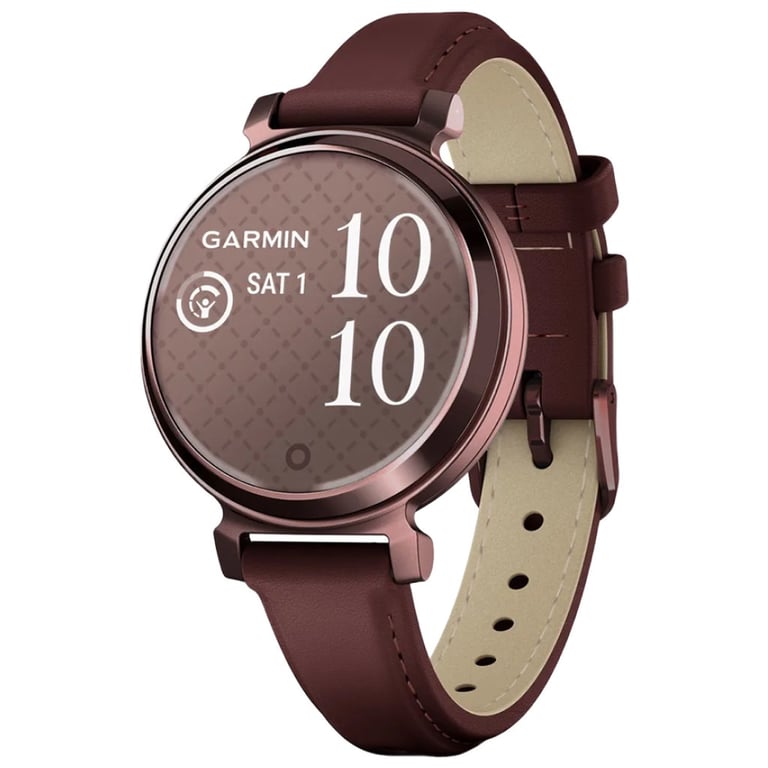 Смарт-годинник Garmin Lily 2 Classic, DarkBronze/Mulberry (010-02839-03) - фото 1