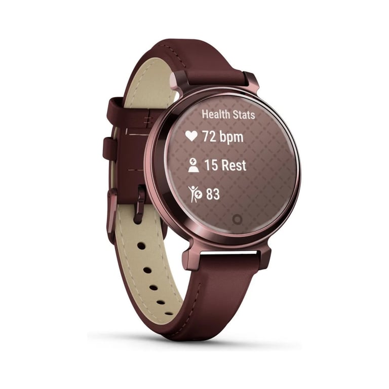 Смарт-годинник Garmin Lily 2 Classic, DarkBronze/Mulberry (010-02839-03) - фото 3