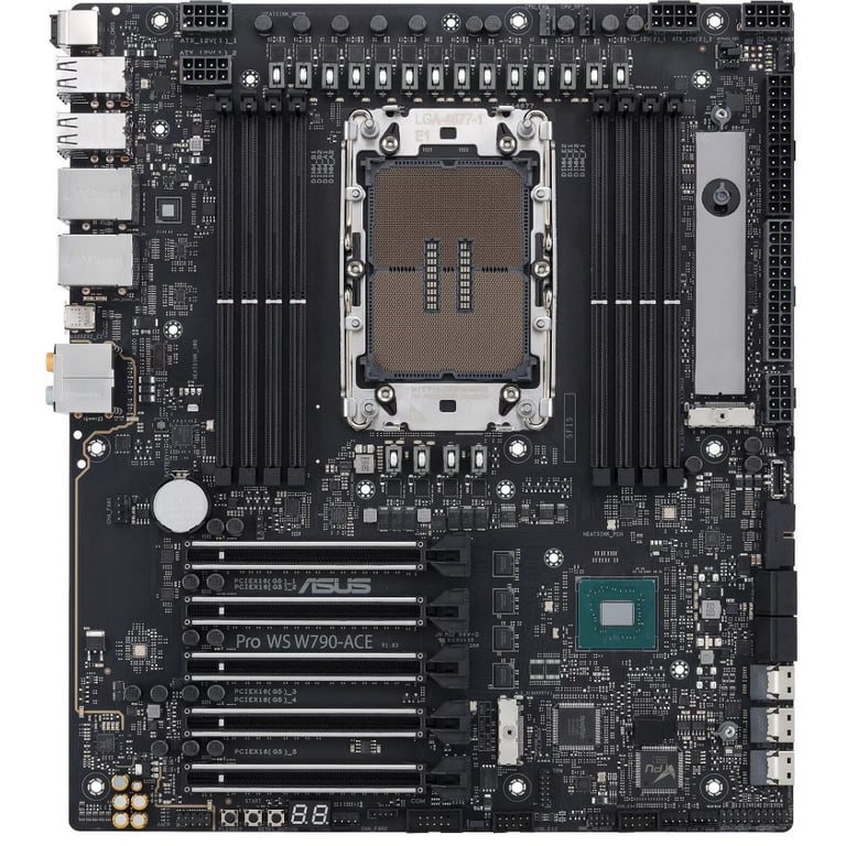 Серверна материнська плата ASUS PRO WS W790-ACE s4677 W790 8xDDR5 M.2 CEB (90MB1C70-M0EAY0) - фото 3
