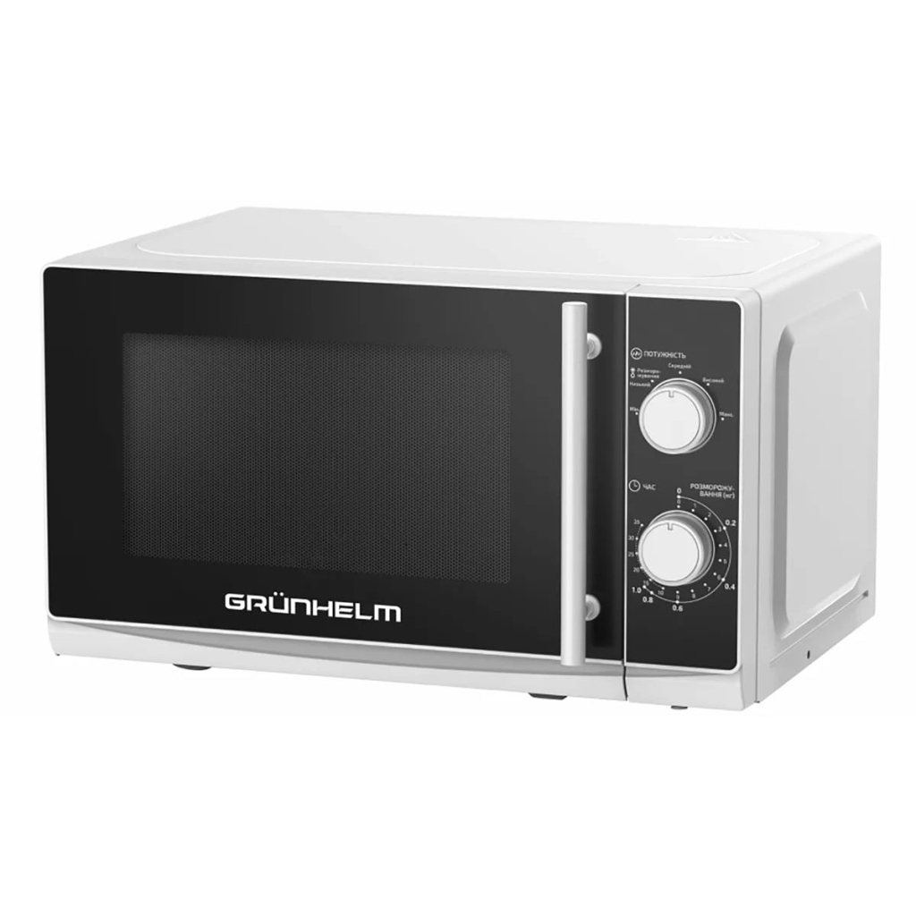Мікрохвильова піч Grunhelm 20MX730-W - фото 1