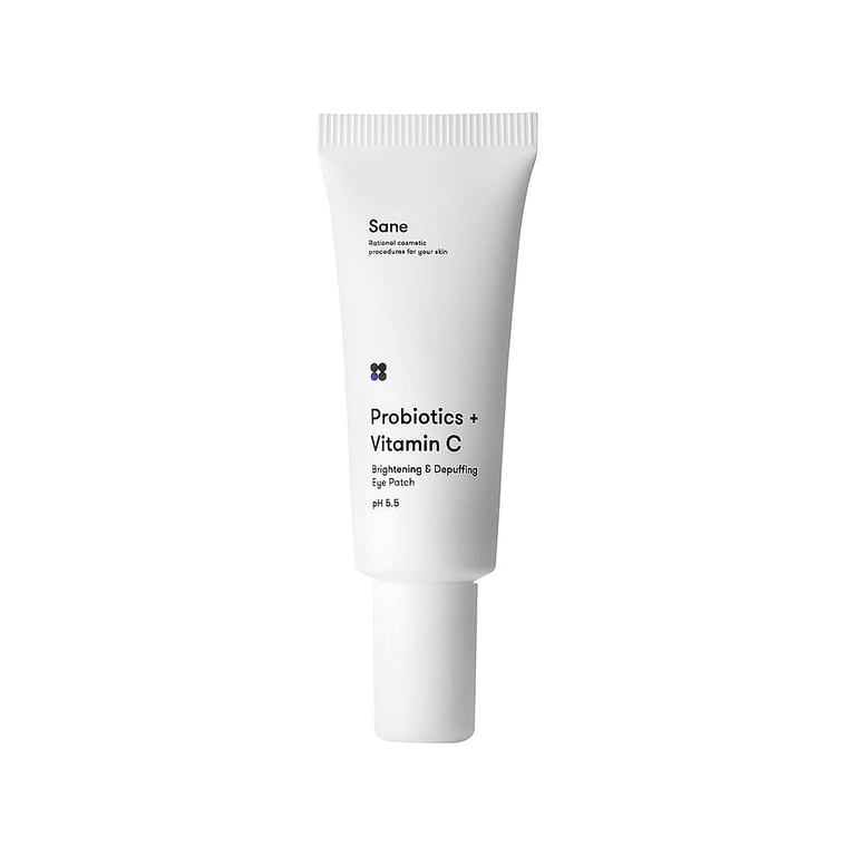 Патчі під очі Sane Probiotics + Vitamin C Brightening & Depuffing Eye Patch Рідкі 20 мл (4820266830083) - фото 1
