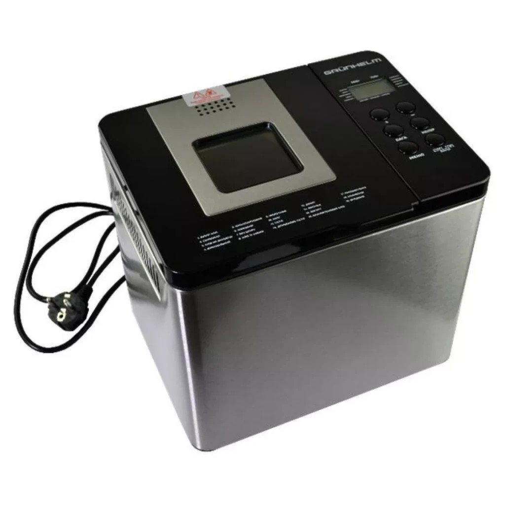Хлібопічка Grunhelm GBM750 Хлібопічка Grunhelm GBM750