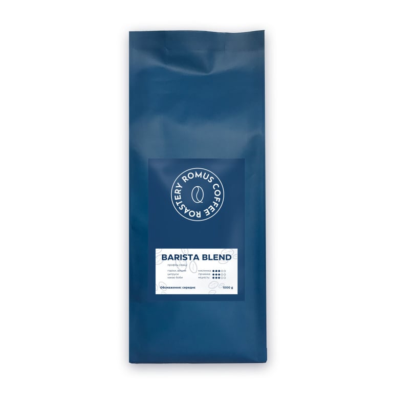 Кава Romus Barista Blend в зернах 1 кг (1166774)