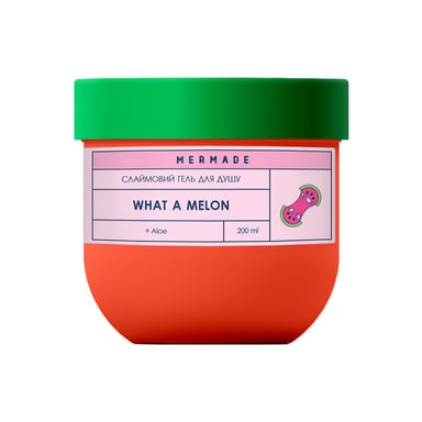 Гель для душу Mermade What a Melon Слаймовий 200 г (4820241302017) - фото 1