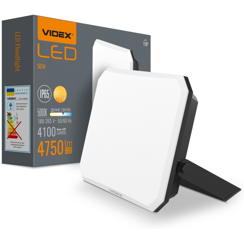 Прожектор Videx VLE-F3-0505B - фото 5 Прожектор Videx VLE-F3-0505B - фото 5