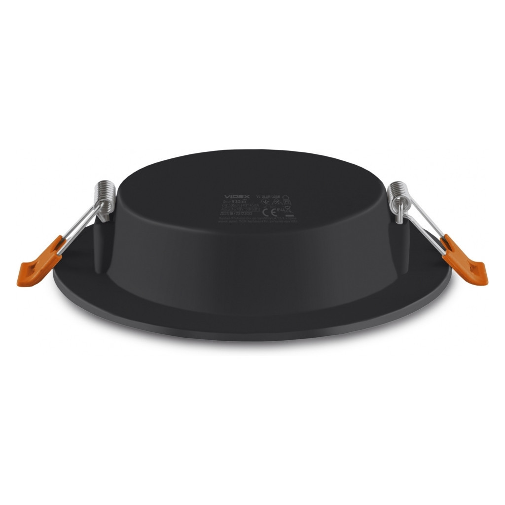 Світильник Videx 6W 5000K Black (VL-DLBR-065B) - фото 2 Світильник Videx 6W 5000K Black (VL-DLBR-065B) - фото 2