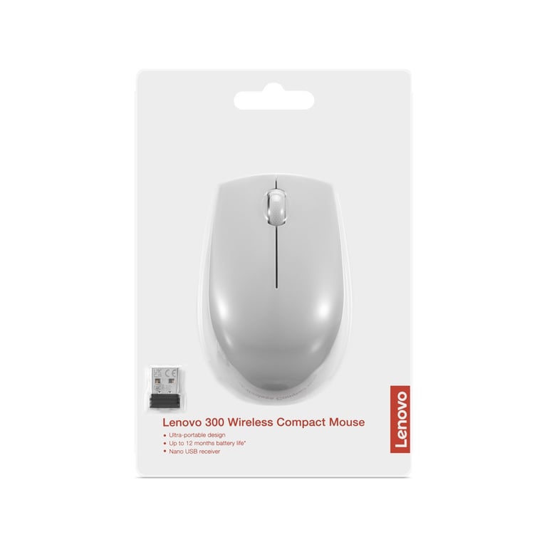 Мишка Lenovo 300 Wireless Arctic Grey (GY51L15678) - фото 7