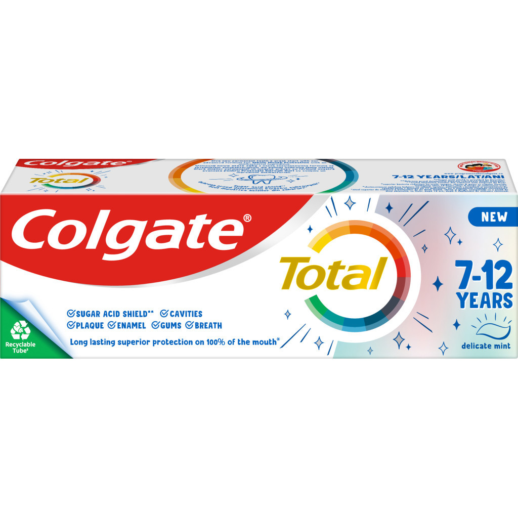 Дитяча зубна паста Colgate Total kids 7-12 років 50 мл (8718951433120) - фото 1